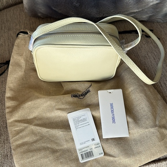 Zadig & VoltaireCrossbody Boxy Wings Leather Shoulder Bag NWT - Picture 7 of 7